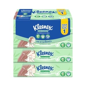 Kleenex Acne Comfort Soft Box Facial Tissue 100sheets Pack 4