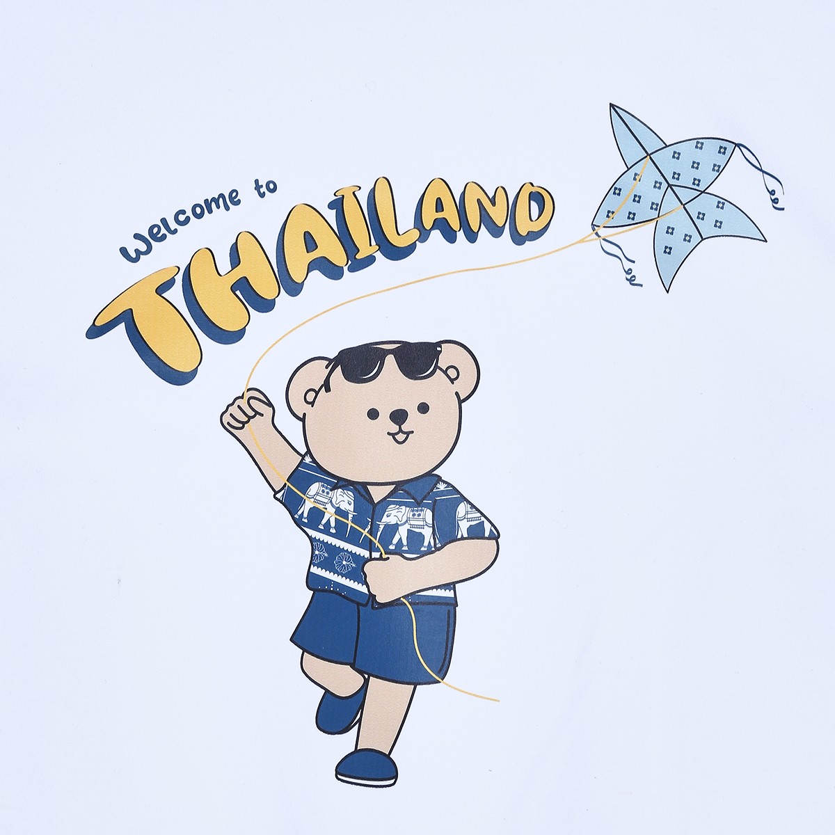 เบสิโค เสื้อยืดผู้ชาย สีขาว_3