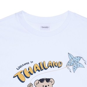 เบสิโค เสื้อยืดผู้ชาย สีขาว_thumbnail_2