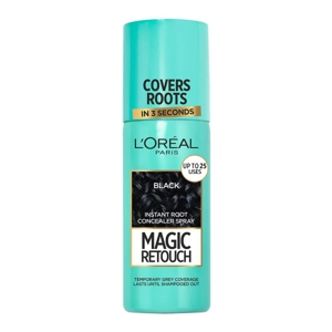 Loreal Magic Retouch Instant Root Concealer Black Hair Color Spray 75ml.
