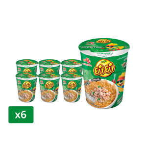 ยำยำ บะหมี่กึ่งสำเร็จรูป รสหมูสับ 60 ก. x 6 ชิ้น