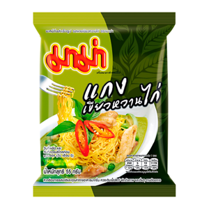 มาม่า บะหมี่กึ่งสำเร็จรูป รสแกงเขียวหวานไก่ 55 ก. แพ็ค 6_thumbnail_1