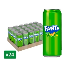 Fanta Green 325ml. Pack 24