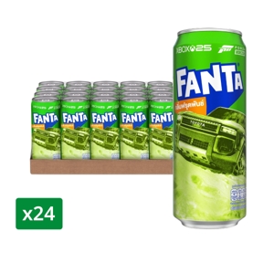 แฟนต้า น้ำอัดลม น้ำเขียว 325 มล. x 24 ชิ้น