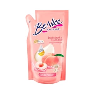 Benice Shower Cream Shea Butter Peachy Peach Refill 400ml.