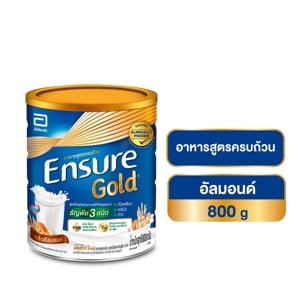 เอนชัวร์โกลด์ อาหารสูตรครบถ้วน สูตรโปรตีนจากธัญพืช 3 ชนิด ผสมวิตามินและเกลือแร่ กลิ่นอัลมอนด์ 800 ก._thumbnail