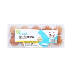 WE ARE FRESH Eggs Assorted Sizes No. 2+3 Pack 10