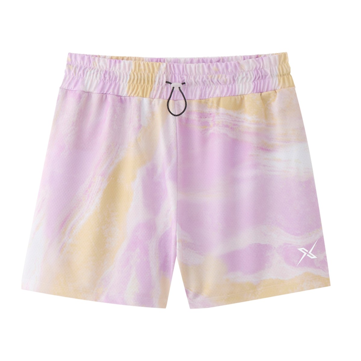 เบสิโค กางเกงขาสั้นพิมพ์ลาย สำหรับผู้หญิง รุ่น FSWN25Q3LA003 สีม่วง