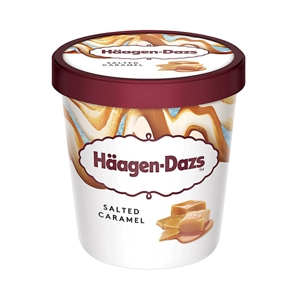 Haagen Dazs Ice Cream Salted Caramel 392g.