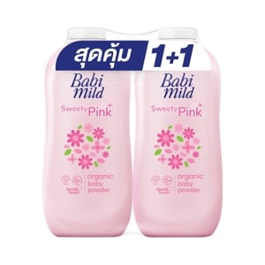 เบบี้มายด์ สวีทตี้พิงค์ พลัส แป้งเด็ก กลิ่นสวีตเซ้นส์ 350 ก. แพ็คคู่