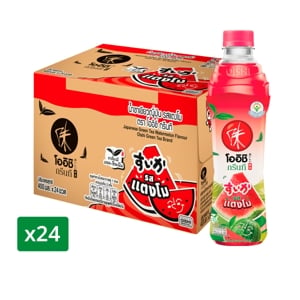 โออิชิ กรีนที รสแตงโม 400 มล. x 24 ชิ้น_thumbnail