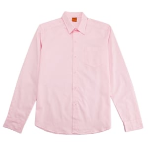 โคฟ เสื้อเชิ้ตแขนยาวสีพื้น สำหรับผู้ชาย สีชมพู_thumbnail