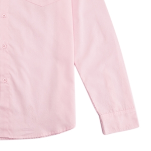 โคฟ เสื้อเชิ้ตแขนยาวสีพื้น สำหรับผู้ชาย สีชมพู_thumbnail_2