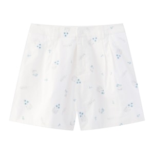 BESICO Women's Shorts Model. FPPM26Q1LC005 White Color