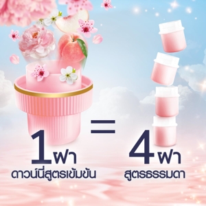 ดาวน์นี่ น้ำยาปรับผ้านุ่ม กลิ่นดอกไม้สดและลูกพีช 1 ล._thumbnail_5