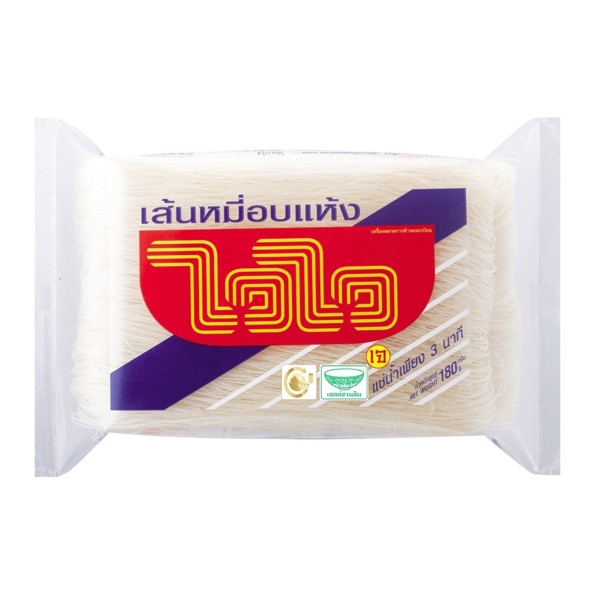 ไวไว เส้นหมี่อบแห้ง 180 ก. แพ็ก 12_2
