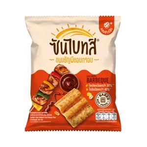ซันไบทส์ ขนมธัญพืชอบกรอบ รสบาร์บีคิว 50 ก.