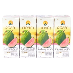 ดอยคำ น้ำฝรั่งชมพู 98.5% 200 มล. แพ็ค 4_thumbnail_4