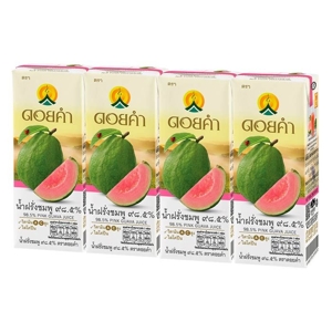 ดอยคำ น้ำฝรั่งชมพู 98.5% 200 มล. แพ็ค 4_thumbnail_2