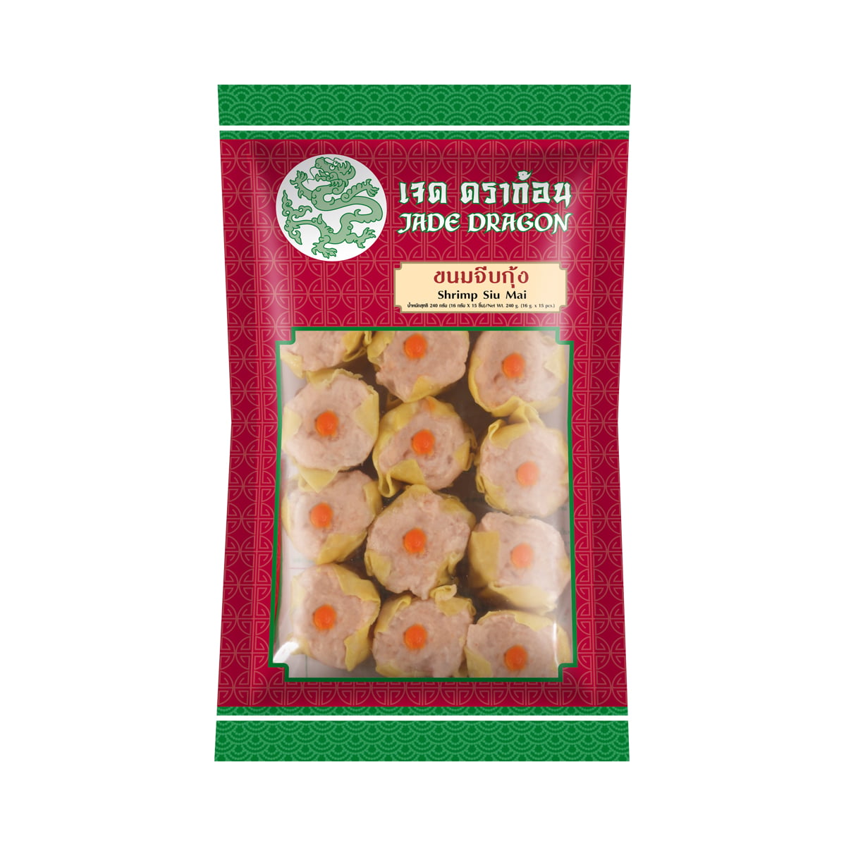 เจด ดราก้อน ขนมจีบไส้กุ้ง 240 ก.