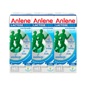 แอนลีน นมยูเอชทีแลคโตสฟรี รสจืด 180 มล. x 3 ชิ้น