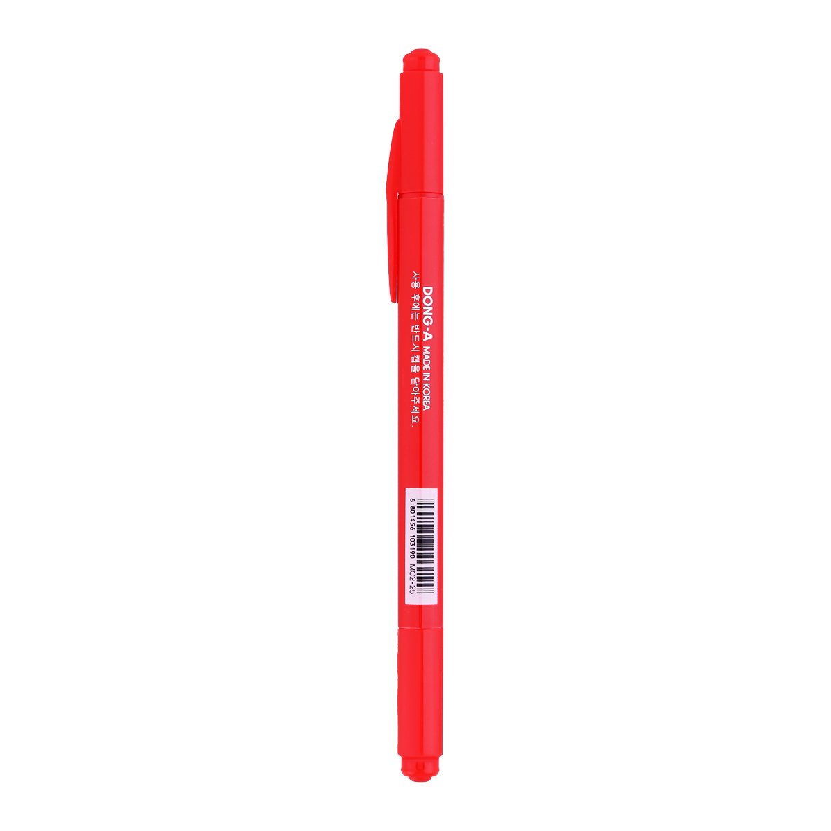 ดองอา ปากกาสี My Color 2 รุ่น MC2-25 สีแดง_2