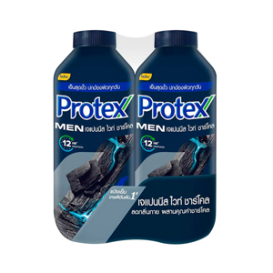 Protex for Men Japanese White Charcoal Cooling Powder 280g. Pack 2