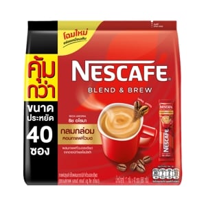 เนสกาแฟ เบลนด์ แอนด์ บรู ริช อโรมา กาแฟปรุงสำเร็จ 17 ก. x 40 ซอง