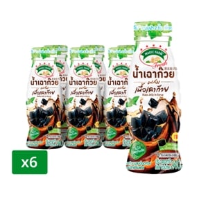 เมจิกฟาร์ม เฟรช น้ำเฉาก๊วยผสมเนื้อเฉาก๊วย สูตรเปิบพิสดาร 240 มล. แพ็ค 6_thumbnail