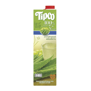 Tipco Veggie Aloevera and White Grape Juice 1ltr.