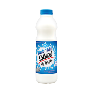 DUTCH MILL Pasteurized Milk Plain Flavor 830 ml.