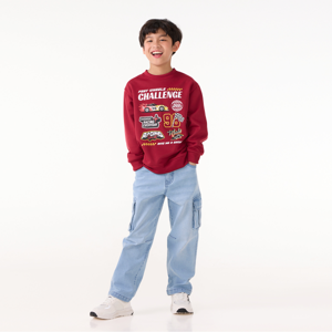 เบสิโค เสื้อแขนยาว สำหรับเด็กชาย รุ่น FCAL2509LB04W สีแดง_thumbnail_6