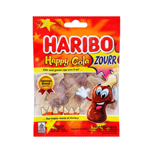 HARIBO Happy Cola Gummy 80 g.