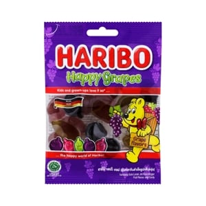 HARIBO HAPPY GRAPES 80G.