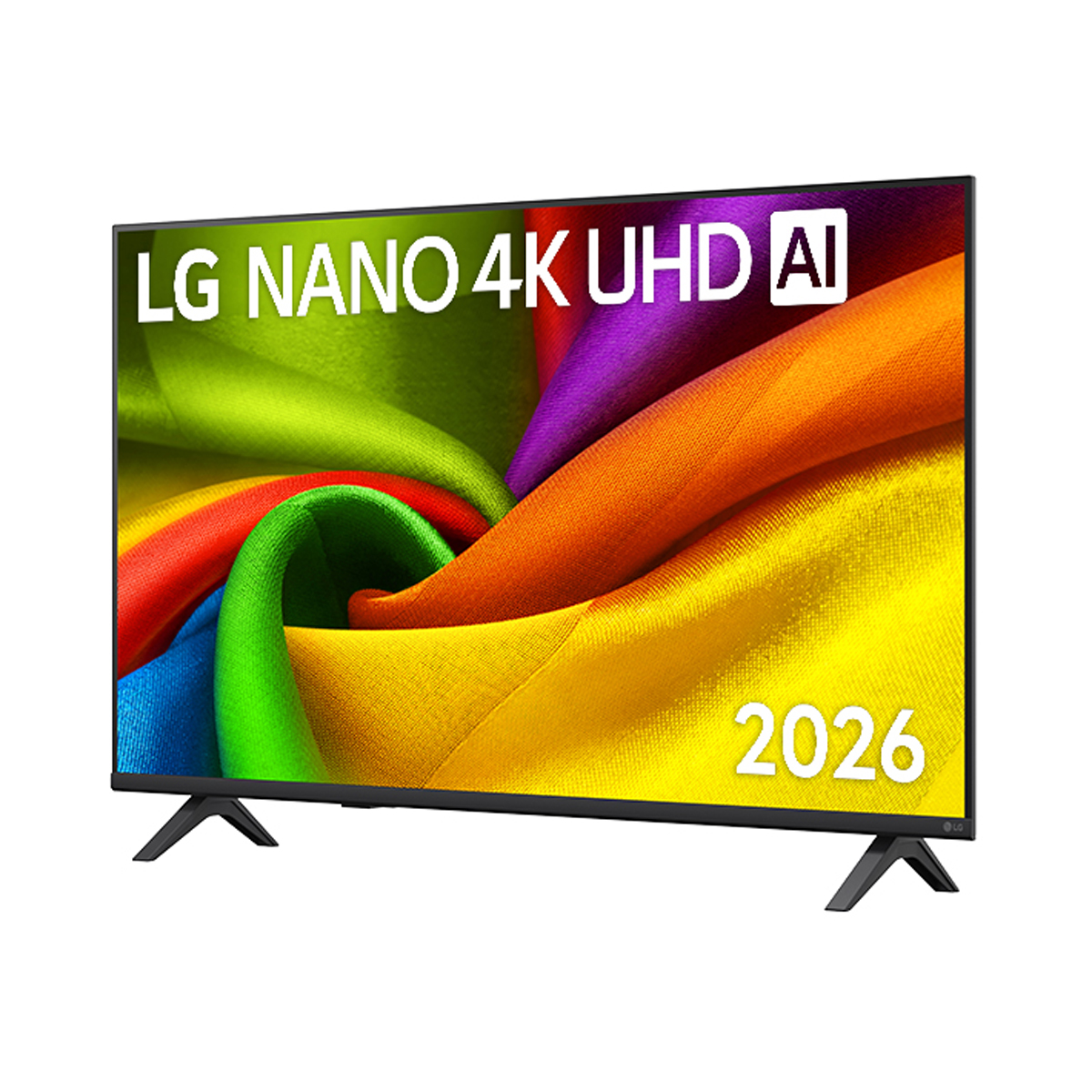 แอลจี สมาร์ตทีวี 43 นิ้ว Nano 4K UHD AI LED รุ่น 43NU855BPSA.ATM สีดำ_1