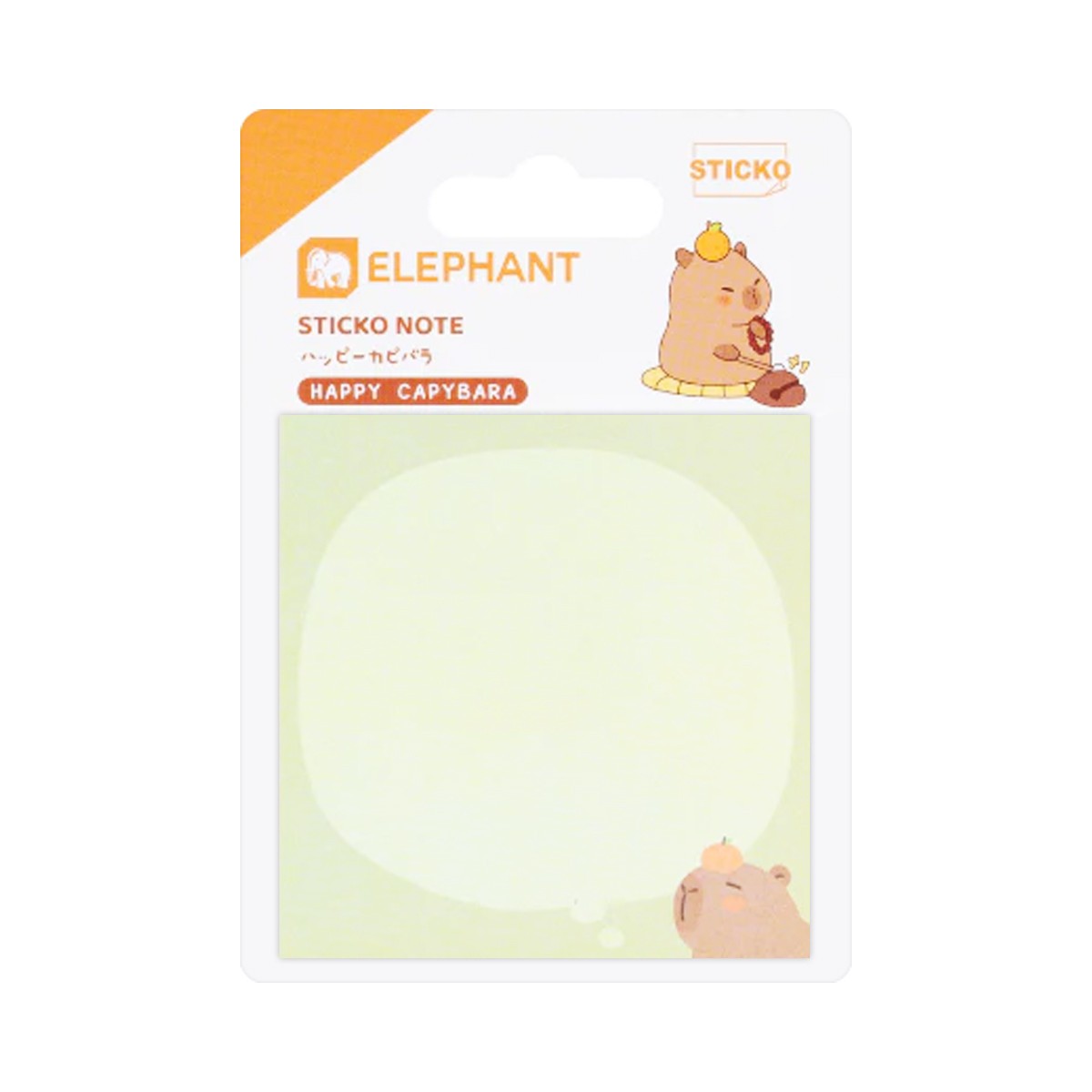 ตราช้าง กระดาษโน้ต รุ่น Happy Capybara คละแบบ_4