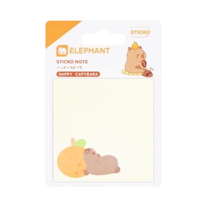 ตราช้าง กระดาษโน้ต รุ่น Happy Capybara คละแบบ_thumbnail_2