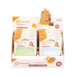 ตราช้าง กระดาษโน้ต รุ่น Happy Capybara คละแบบ_thumbnail_5