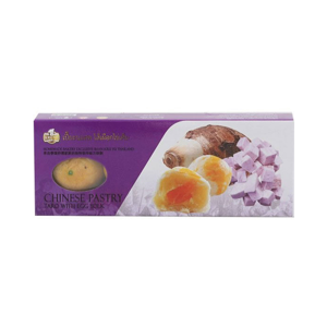ครูยุ ขนมเปี๊ยะนมสด ไส้เผือกไข่เค็ม 120 ก.