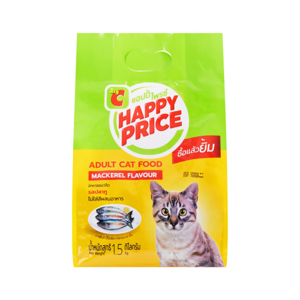 BIG C HAPPY PRICE Adult Cat Food Mackerel Flavor 1.5kg.