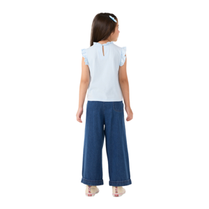 เบสิโค เสื้อ สำหรับเด็กหญิง รุ่น FMMX2510LG006 สีฟ้า_thumbnail_6