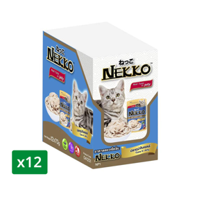 NEKKO Wet Cat Food Tuna in Jelly 70 g. x 12 ea