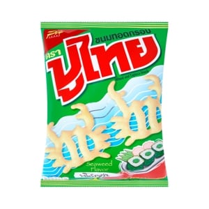 ปูไทย ขนมทอดกรอบ รสโนริสาหร่าย 55 ก.
