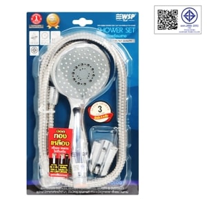 ดับบลิวเอสพี ชุดฝักบัวพร้อมสาย รุ่น WSP-311 สีโครม_thumbnail_2