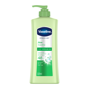 Vaseline Aloe Cool and Fresh Light Moisturizing Lotion 320ml.