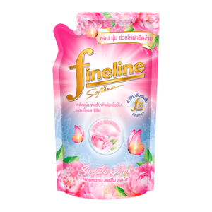 ไฟน์ไลน์ น้ำยาปรับผ้านุ่มเข้มข้น แฮปปี้เนส ซีรีส์ กลิ่นสวีทตี้ พิงค์ 450 มล._thumbnail