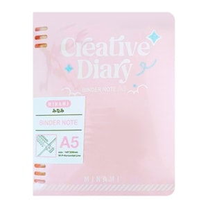 มินามิ สมุดโน้ต ขนาด A5 คละสี_thumbnail_2