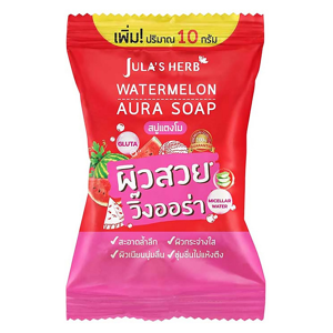 จุฬาเฮิร์บ วอเตอร์เมลอน ออร่า โซฟ สบู่แตงโม 70 ก._thumbnail