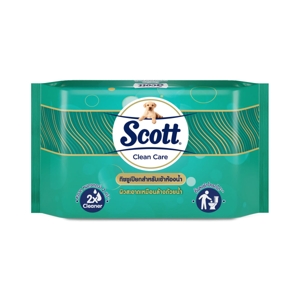 SCOTT Extra Care Moist Toilet Wipes 38 Sheets