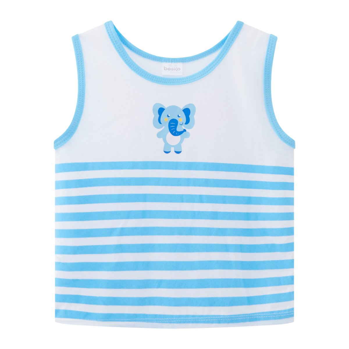 เบสิโค เสื้อกล้ามเด็กชาย รุ่น BKAS2501TB03 สีฟ้า